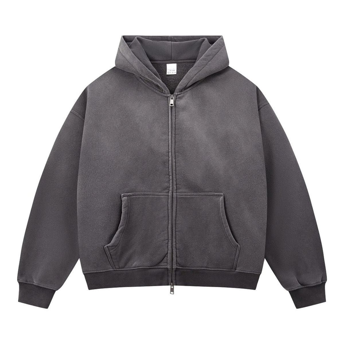 Monkey Wash Fleece Lined Full Zip Hoodie