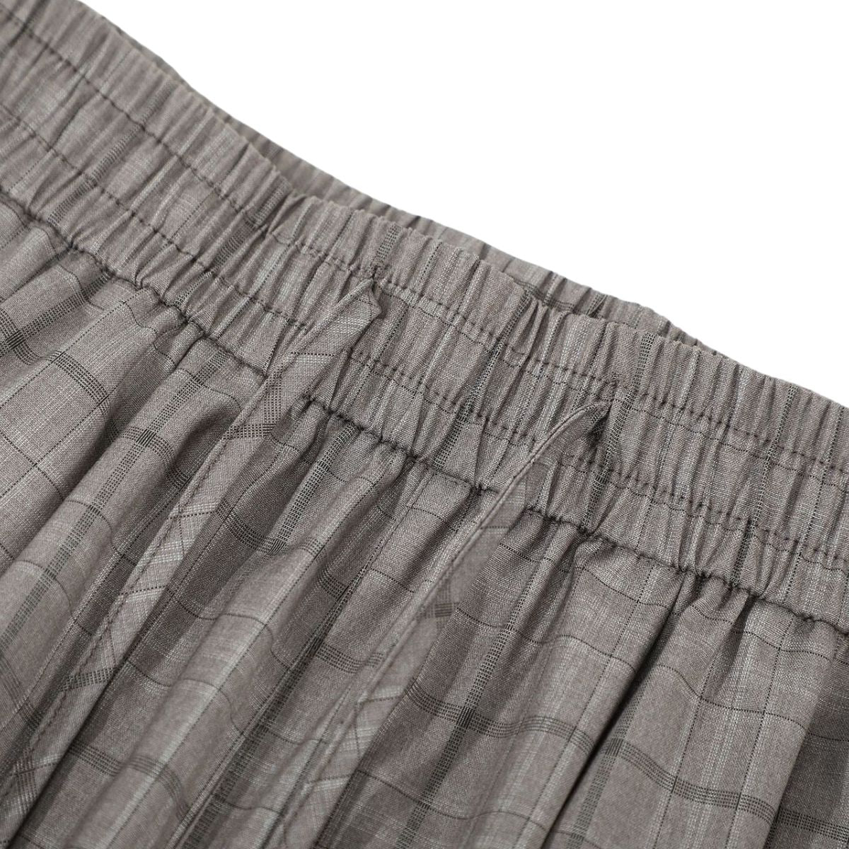 Vintage Plaid Wide Leg Drape Trousers