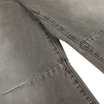 Men's Washed Vintage Curved Denim Loose Wide Leg Street Pants