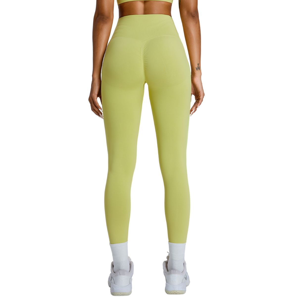 High-Waisted Seamless Yoga Leggings