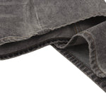 Vintage Washed Distressed Wide Leg Straight Denim Pants