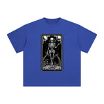 Mystery Skeleton Tarot Card Graphic Tee-INNBLAC Fashion Apparel