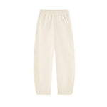 Boxy Curved Fit Elastic Waist Sweatpants