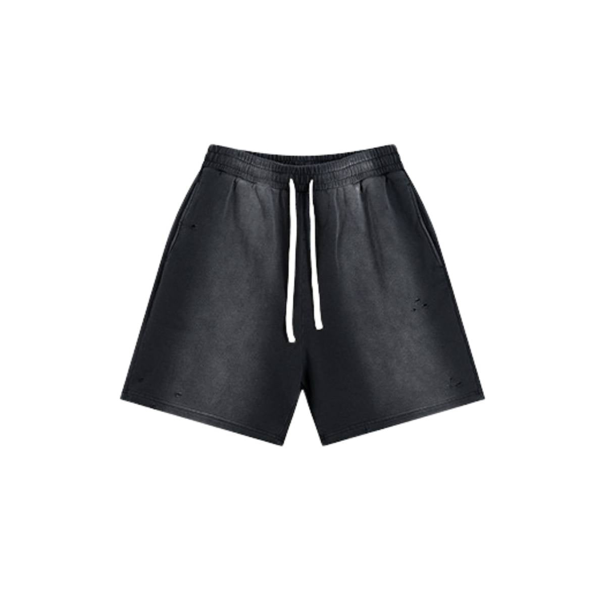 Shorts holgados vintage con lavado intenso