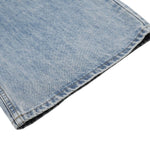 Vintage Blue Relaxed Scimitar‑Leg Street Jeans