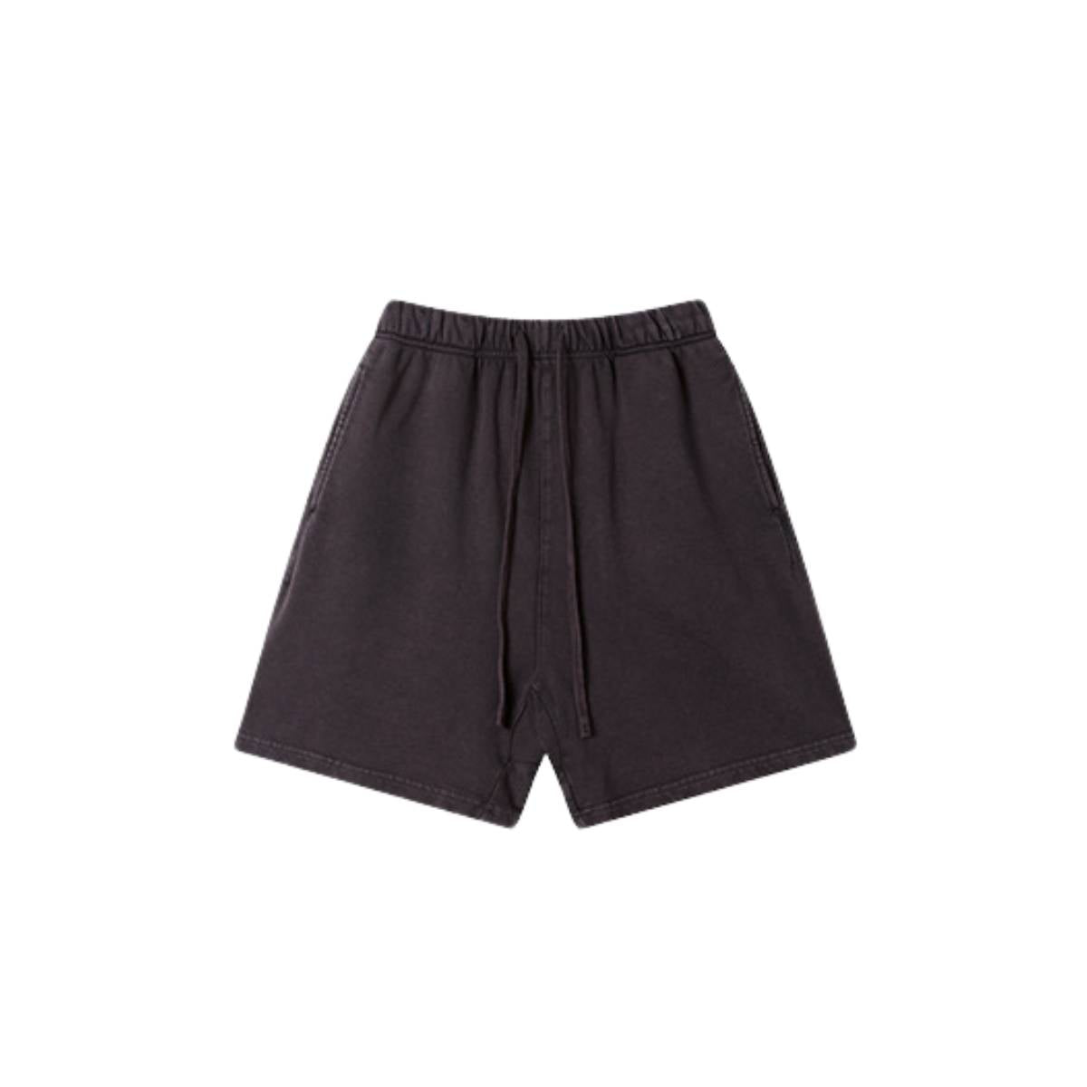 Vintage Fade Oversized Cotton Shorts