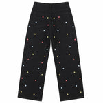 Vintage Rhinestone Straight Leg Jeans