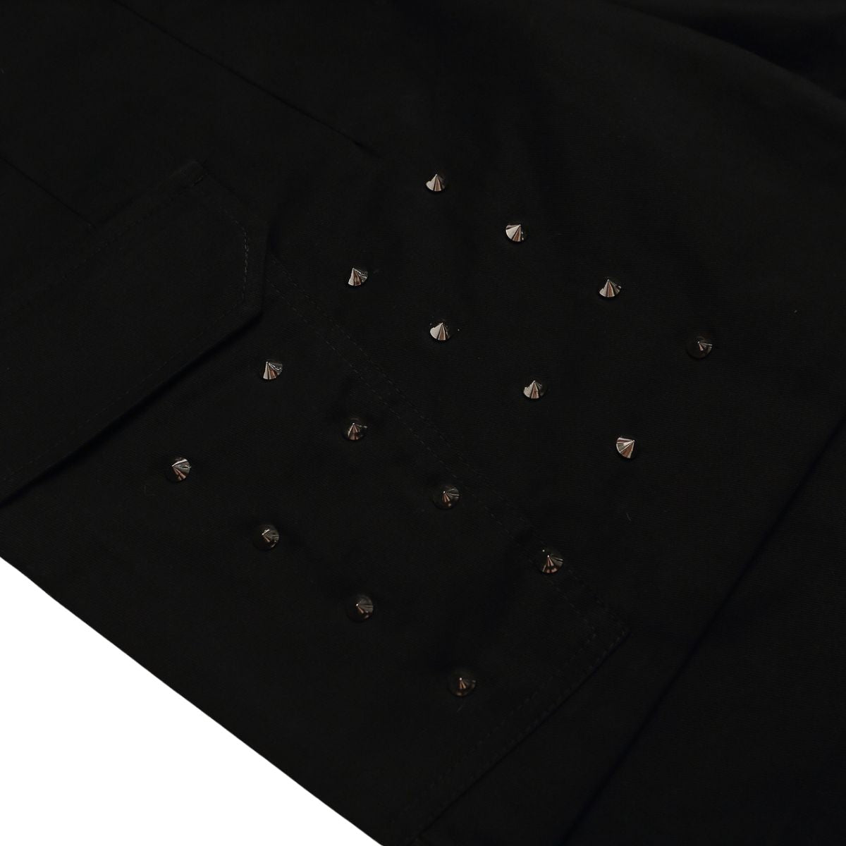 Studded Utility Cargo Bermuda Shorts