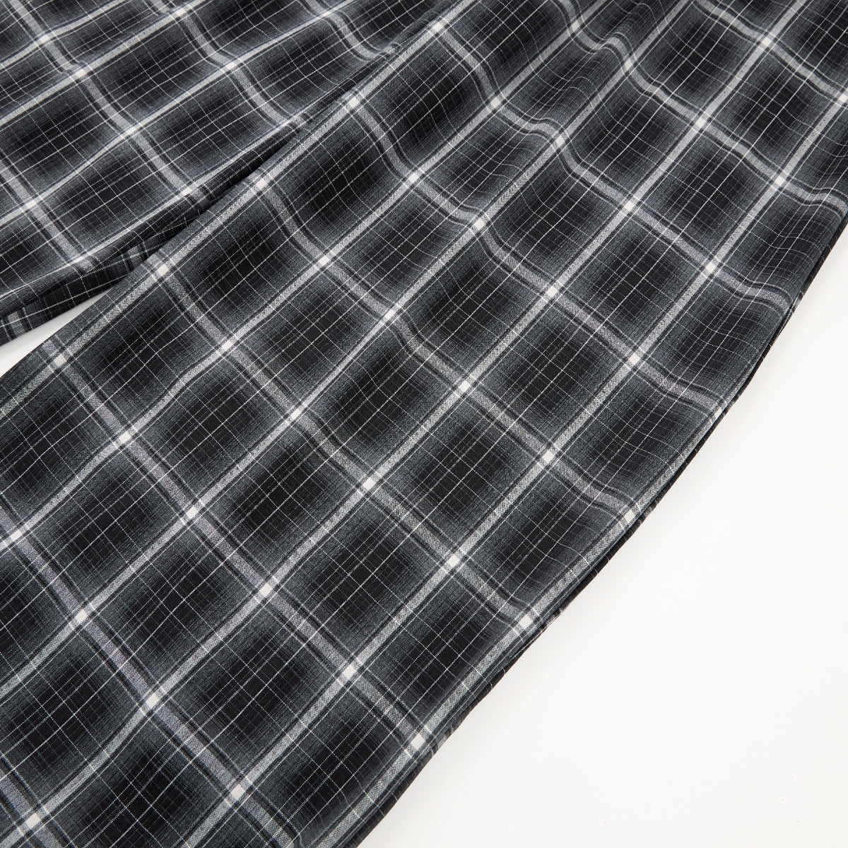 Vintage Hip-Hop Plaid High-Street Baggy Wide-Leg Trousers