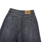 Vintage Washed Slub Distressed Baggy Denim Pants