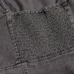 Washed Spaghetti Strap Denim Midi Dress