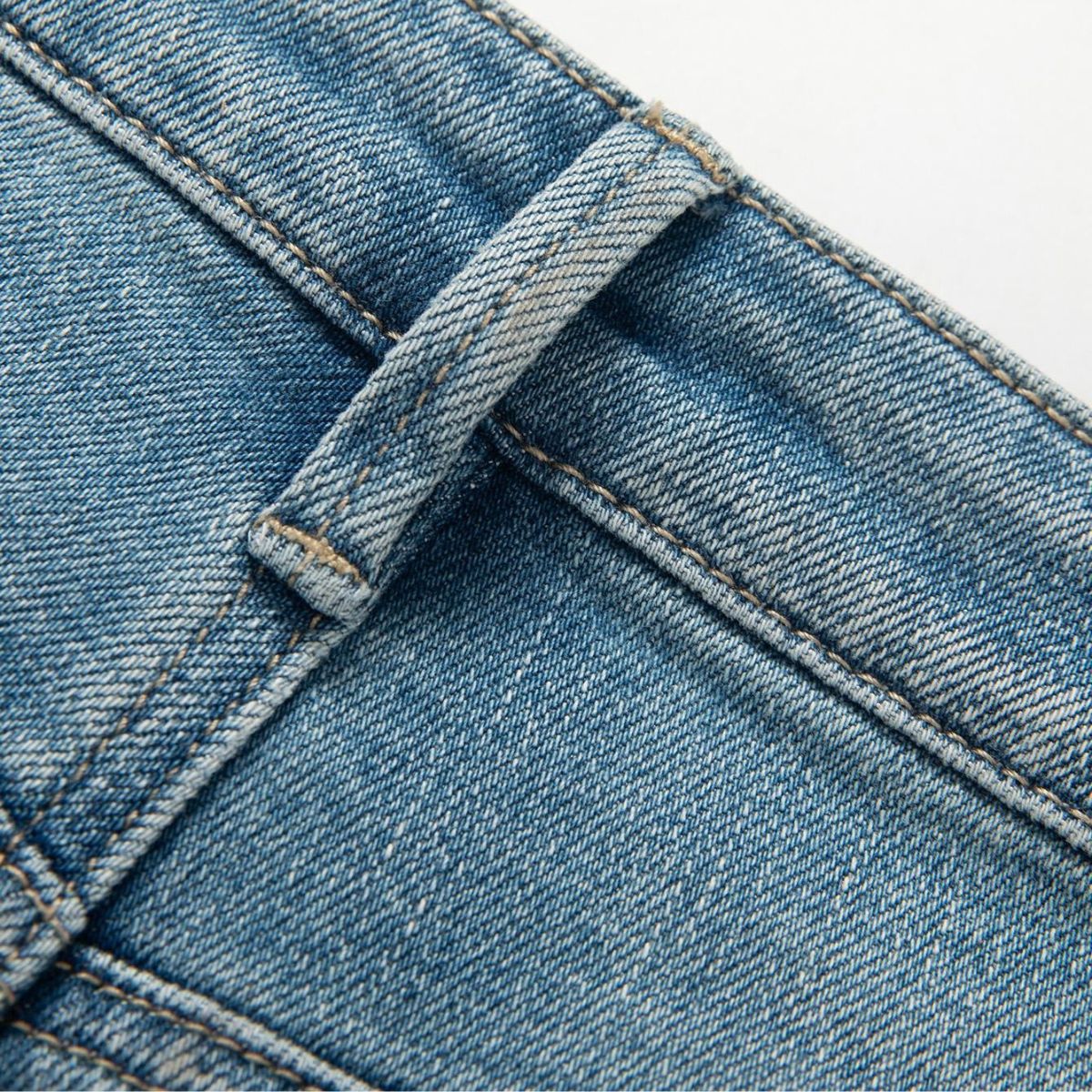 Risen Jeans Rose Embroidered Lace-Cut Jeans with Pearl Beading