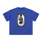 Mystery Skeleton Tarot Card Graphic Tee-INNBLAC Fashion Apparel