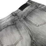 Vintage Washed Straight Leg Jeans