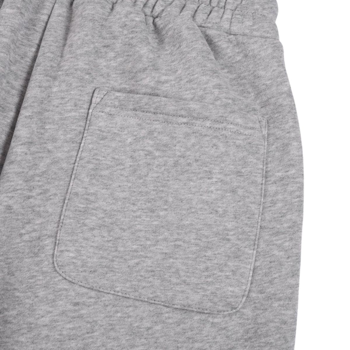 Color‑Contrast Webbing Fleece‑Lined Loose Jogger Pants