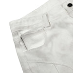 Subculture Strap Design Vibe Dark Micro Flare Denim Jeans
