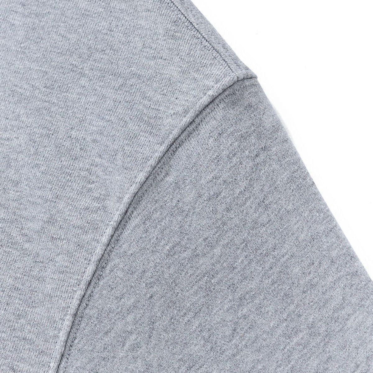Boxy Cropped Color‑Block Cotton Hoodie