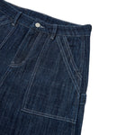 Vintage Slub Carpenter Baggy Denim Pants
