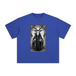Mystery Devil Sheep Tarot Card Graphic Tee-INNBLAC Fashion Apparel