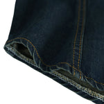 Vestido midi vaquero sin mangas con botones y aberturas en la parte delantera