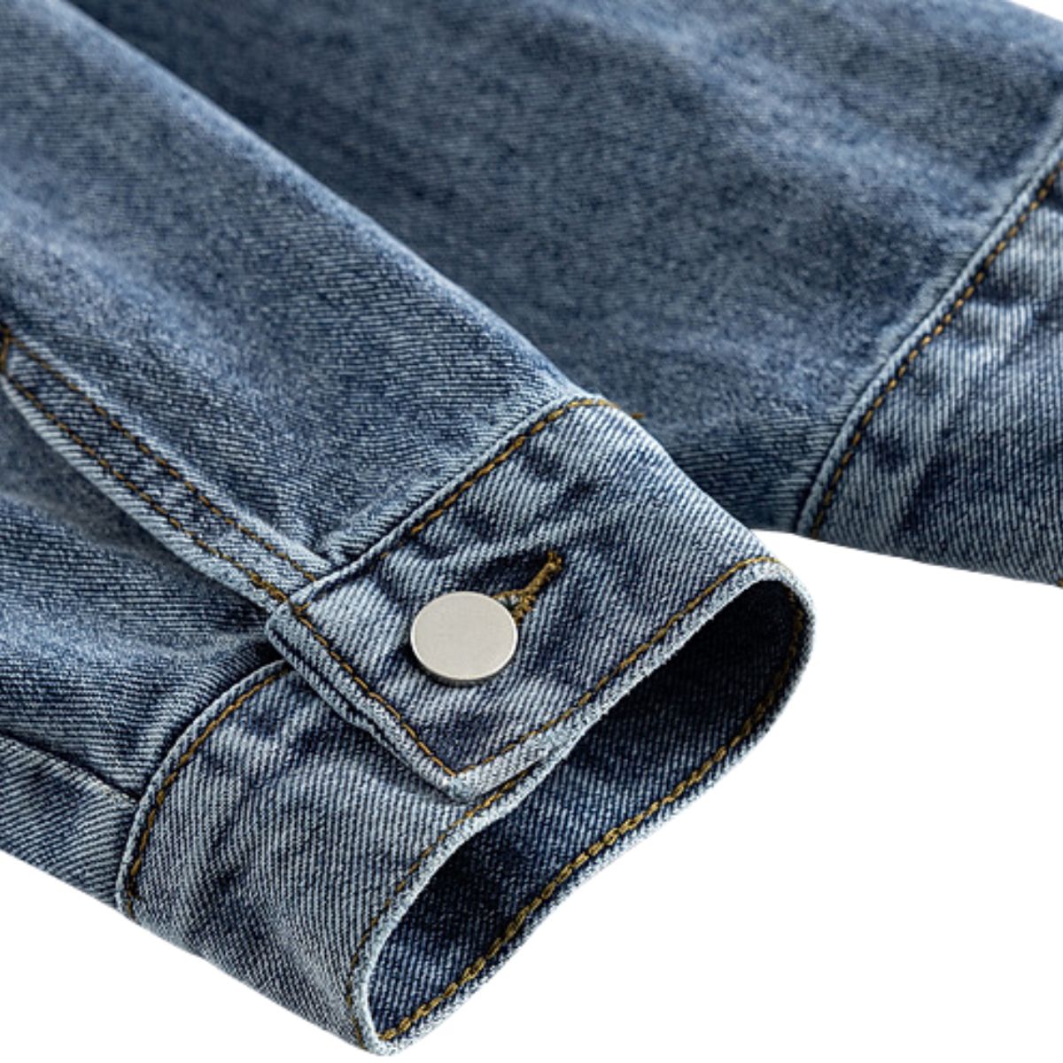 Japanese Heavyweight Retro Washed Loose Denim Jacket