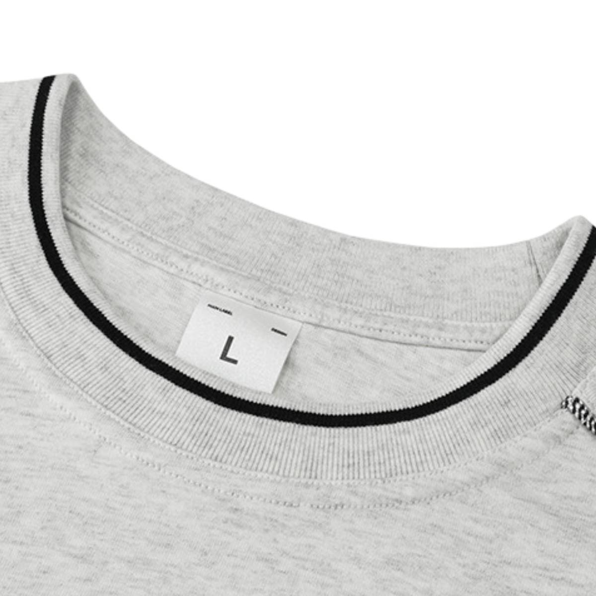 Camiseta desteñida con lavado a la piedra de 7.5 oz