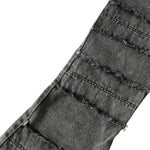 Smoke Rise Trap Denim Raw Trim Flare Jeans