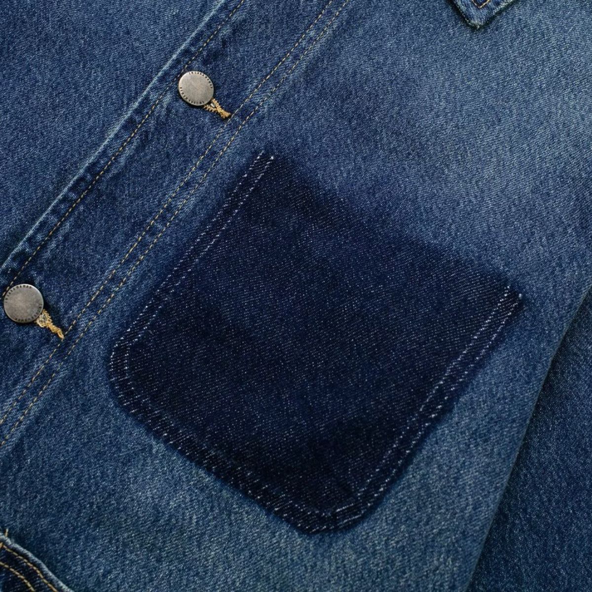 Hip-hop Versatile Pocket-decorated Loose Denim Shirt Jacket