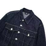 Roll-Up Sleeves Cropped Denim Jacket