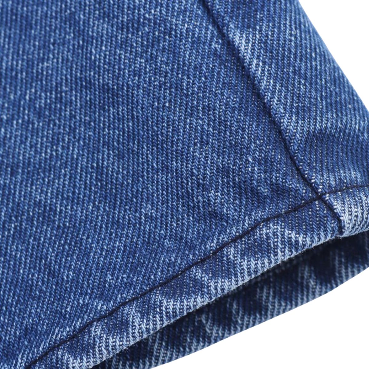 Vestido midi vaquero sin mangas con botones y aberturas en la parte delantera