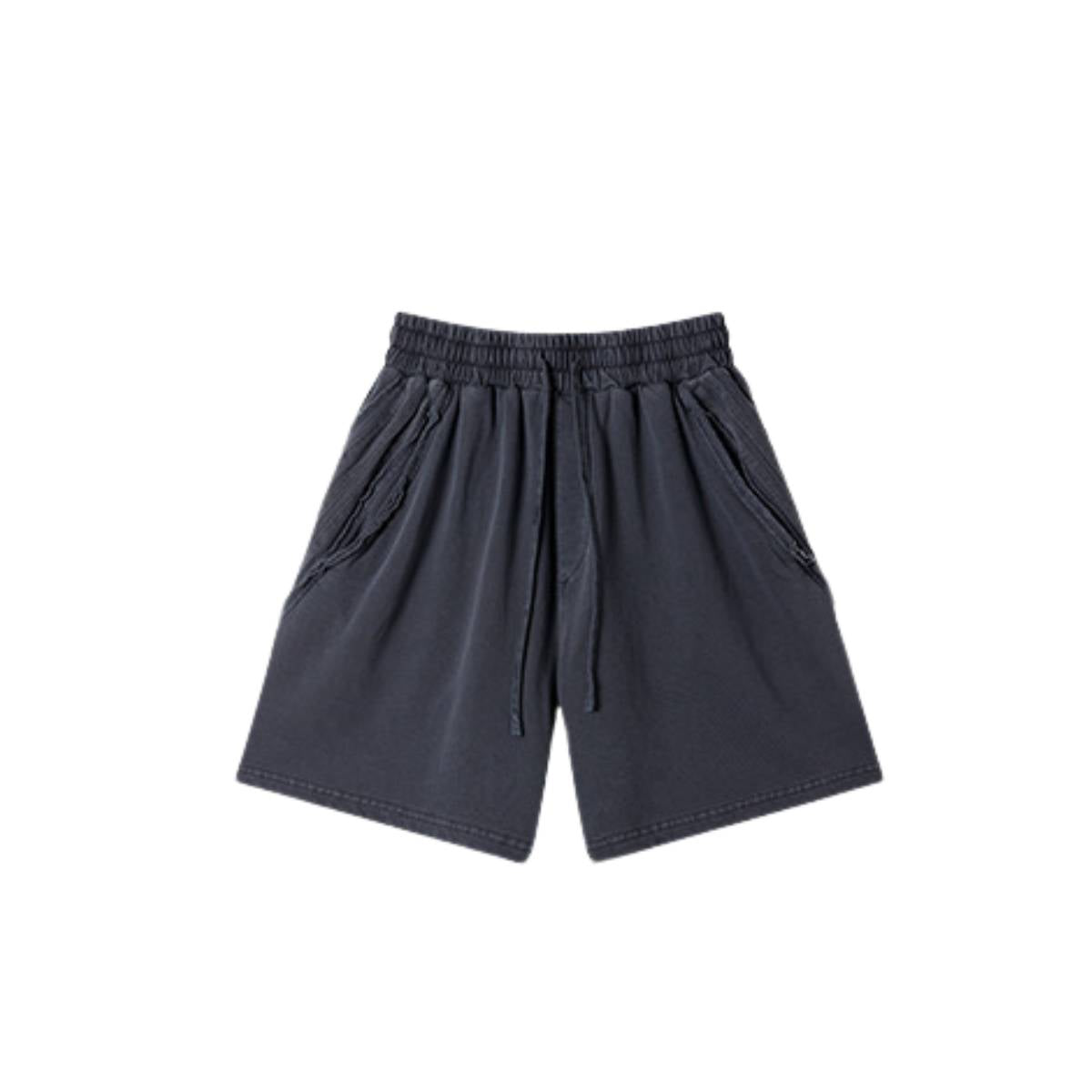 Shorts holgados vintage con lavado intenso