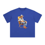 Grandpa Sitting On Beach Chair Graphic Tee-INNBLAC Fashion Apparel