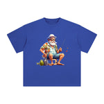 Grandpa Fishing Graphic Tee-INNBLAC Fashion Apparel