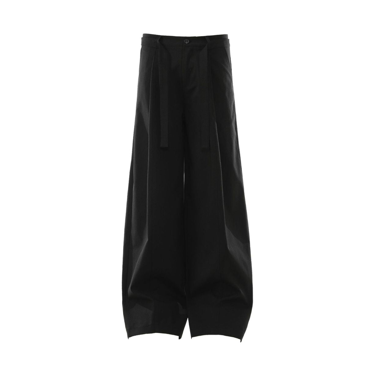 Old Money Draped Barrel Leg Trousers