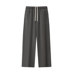 Vintage Washed Heavyweight Drawstring Wide Leg Casual Pants