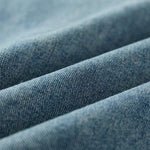 Colorful Buttoned Denim Trucker Jacket