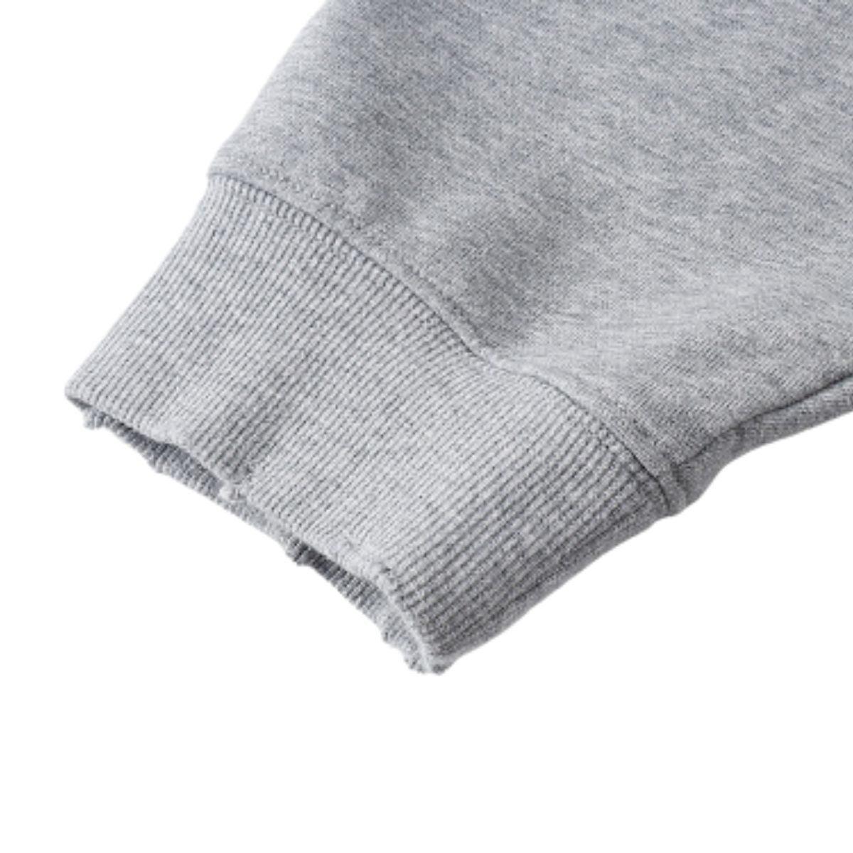 Retro Punk Metal Heat Transfer Patch Rivet Boxy Cut Hooded Sweatshirt