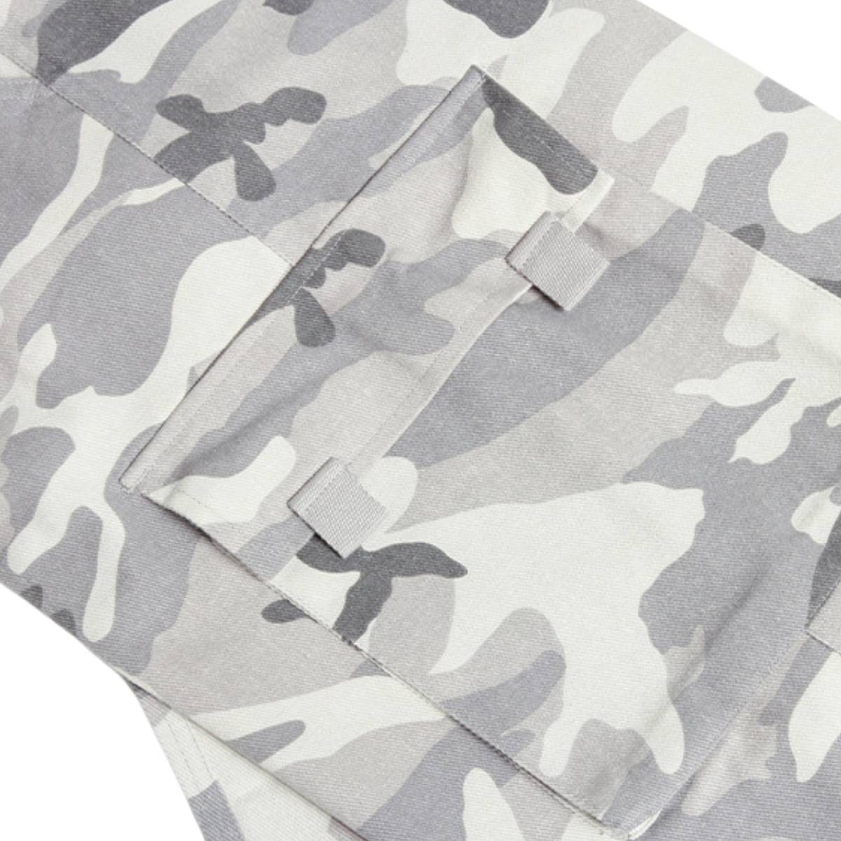 Camouflage Patchwork Multi Pocket Relaxed Cargo Pants