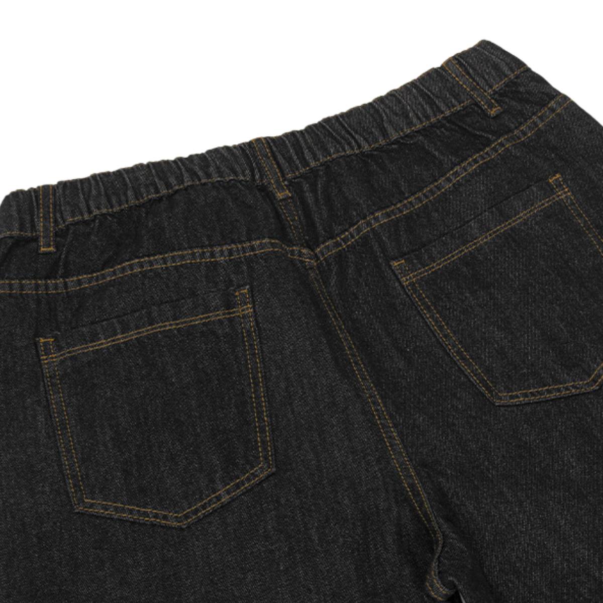 Minimalist Striped Check Relaxed Fit Casual Pants