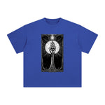 Mystery Demon Hand Tarot Card Graphic Tee-INNBLAC Fashion Apparel