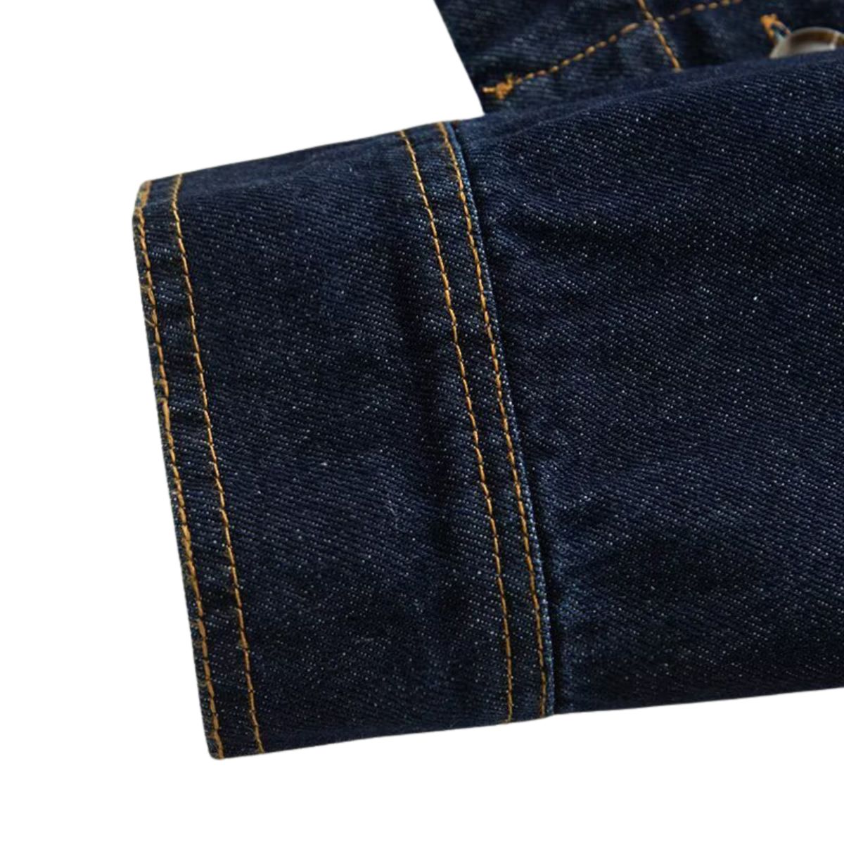 Vestido midi vaquero sin mangas con botones y aberturas en la parte delantera