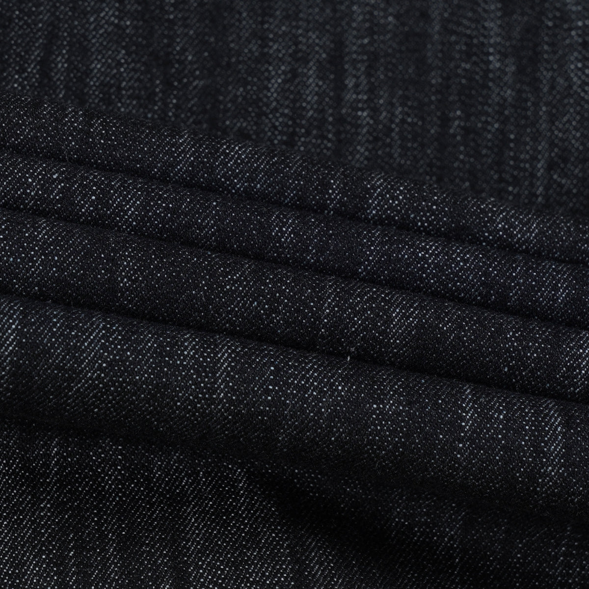 Embroidered Black Washed Baggy Jeans