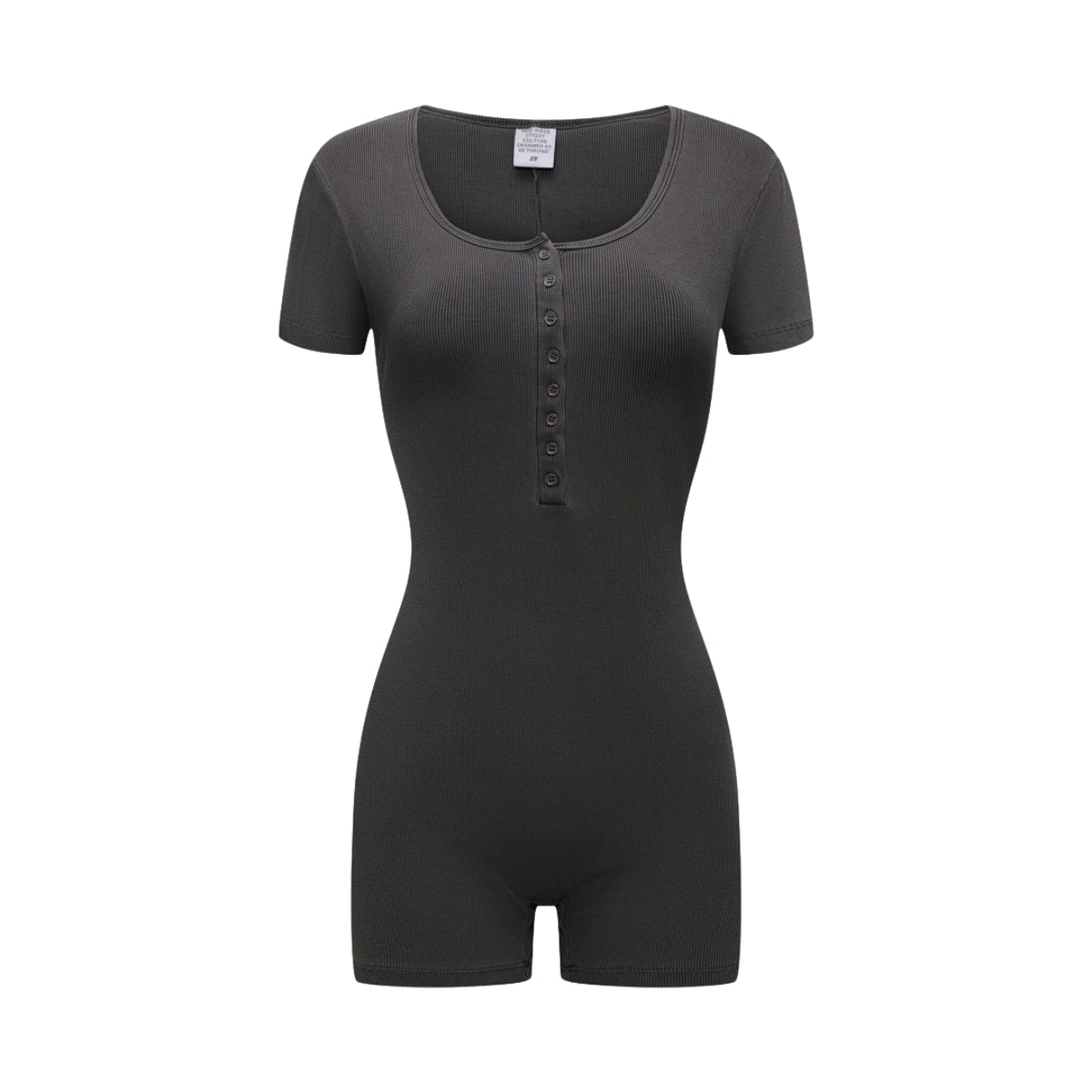 Vintage Washed Slim Fit Bodysuit Tee