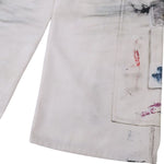 Smoke Rise Paint Splatter Streetwear Baggy Jeans