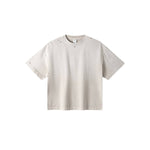 Oversized Heavy Washed Destroyed Cotton Tee