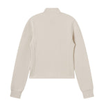 Soft and cozy knitted turtleneck slip sleeves fitted waist short women's jacket