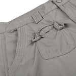Cotton Multi-Pocket Utility Bermuda Cargo Shorts