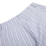 Vintage Contrast‑Stripe Pleated Relaxed Wide‑Leg Casual Trousers