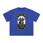 Mystery Skeleton Tarot Card Graphic Tee-INNBLAC Fashion Apparel
