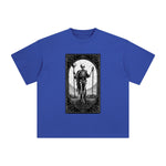 Mystery Skeleton Tarot Card Graphic Tee-INNBLAC Fashion Apparel